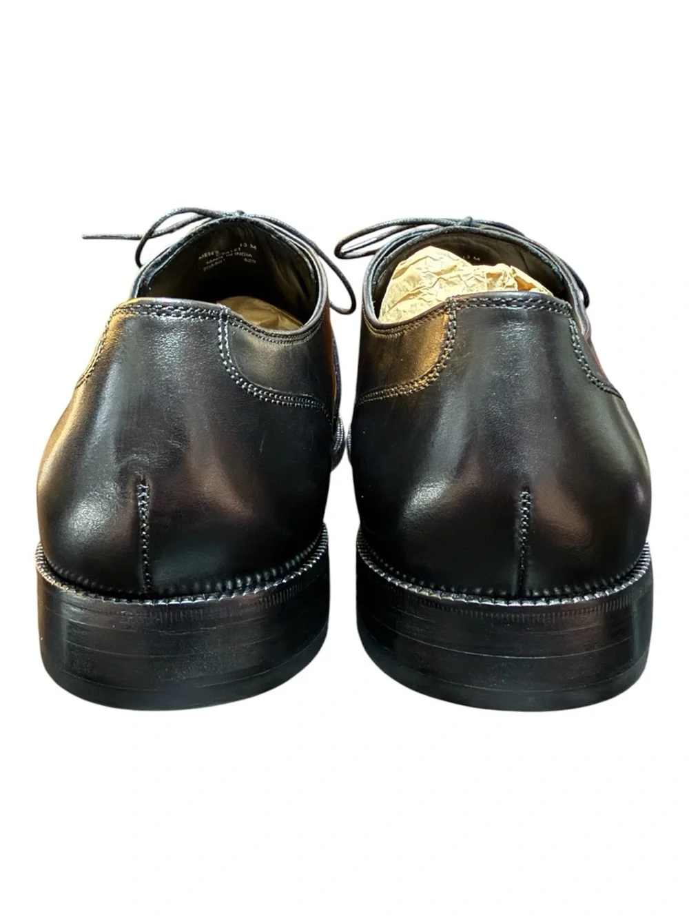 Cole Haan Men’s Black Leather Cap Toe Oxford Dress Shoes Size 13 M NWOB